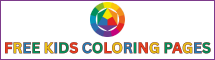Free Kids Coloring Pages Logo